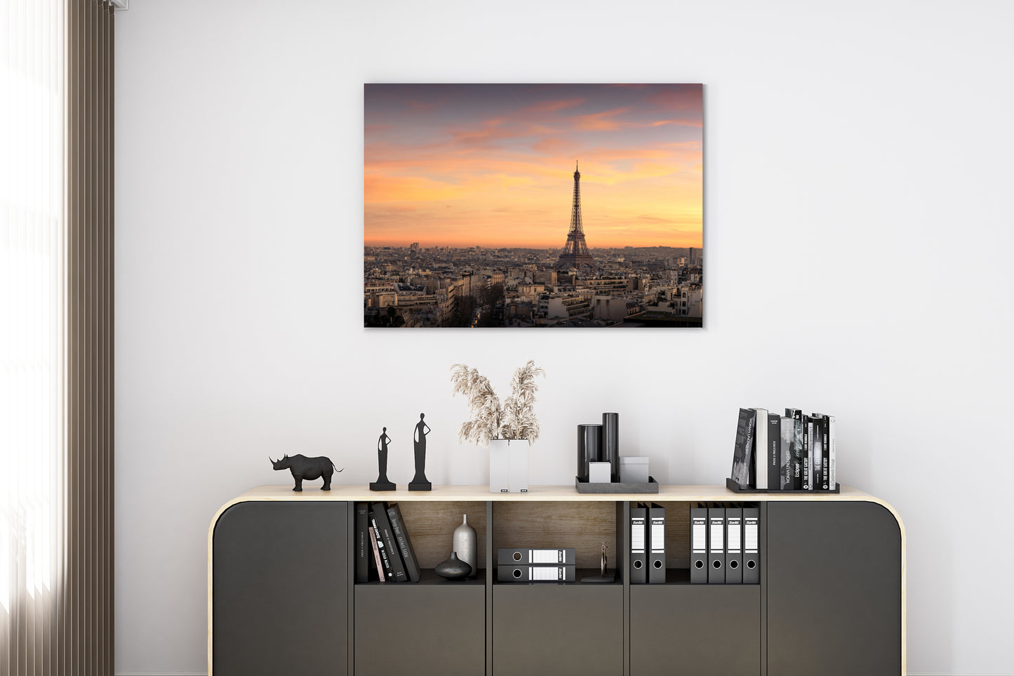 City of Love at Dusk