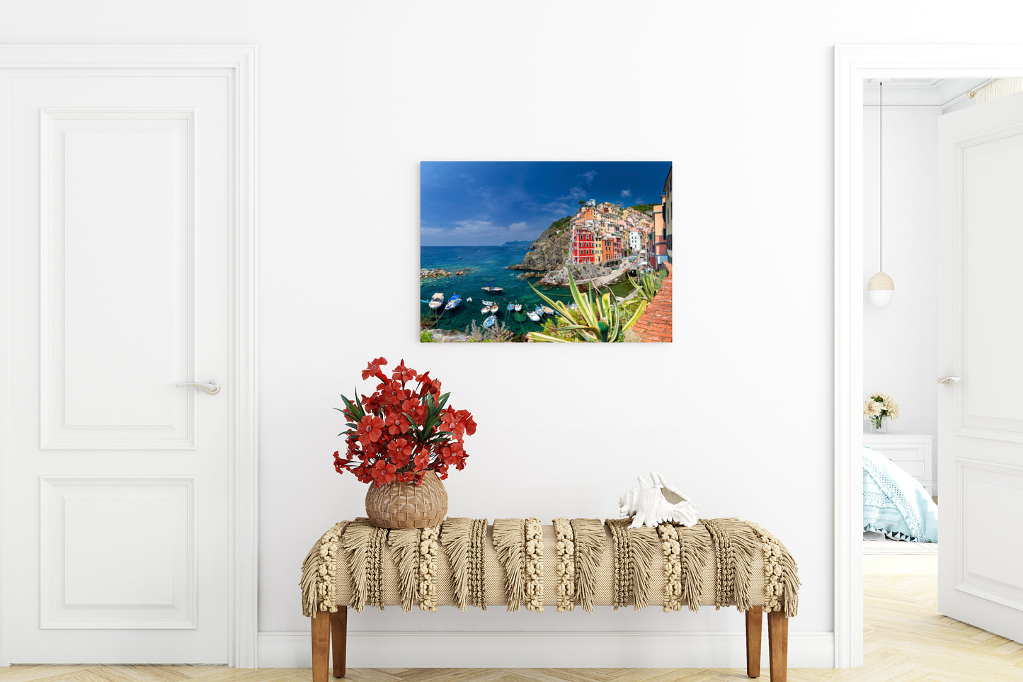 Colors of Cinque Terre Above the Waves