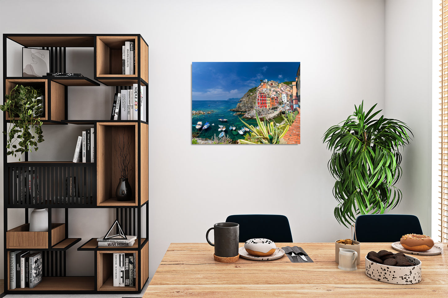 Colors of Cinque Terre Above the Waves