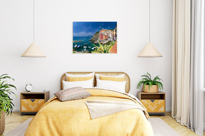 Colors of Cinque Terre Above the Waves